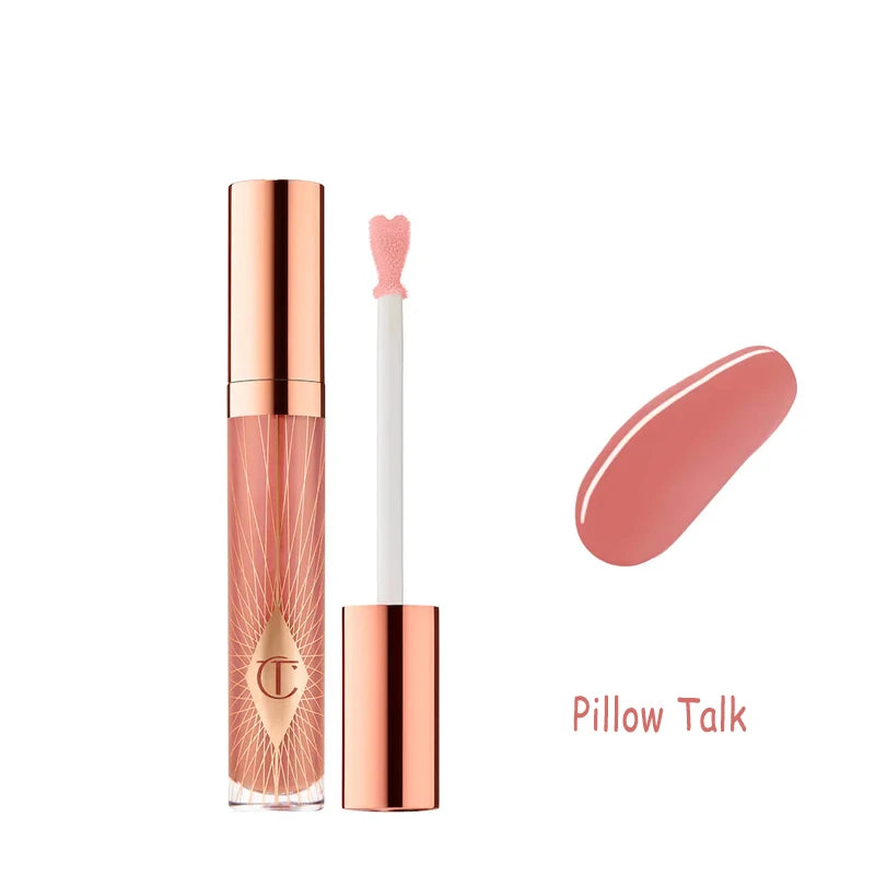Charlotte Tilbury Unreal Lips Healthy Glow Nectar Oil Collagen Lip Bath Pillow Talk Lipstick Natural Shine Cosmetics Makeup Gift