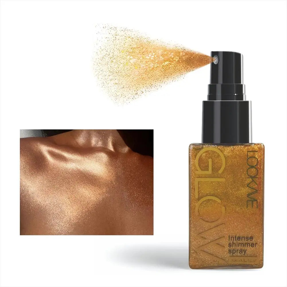 YasGlow™ Golden Shimmer Spray