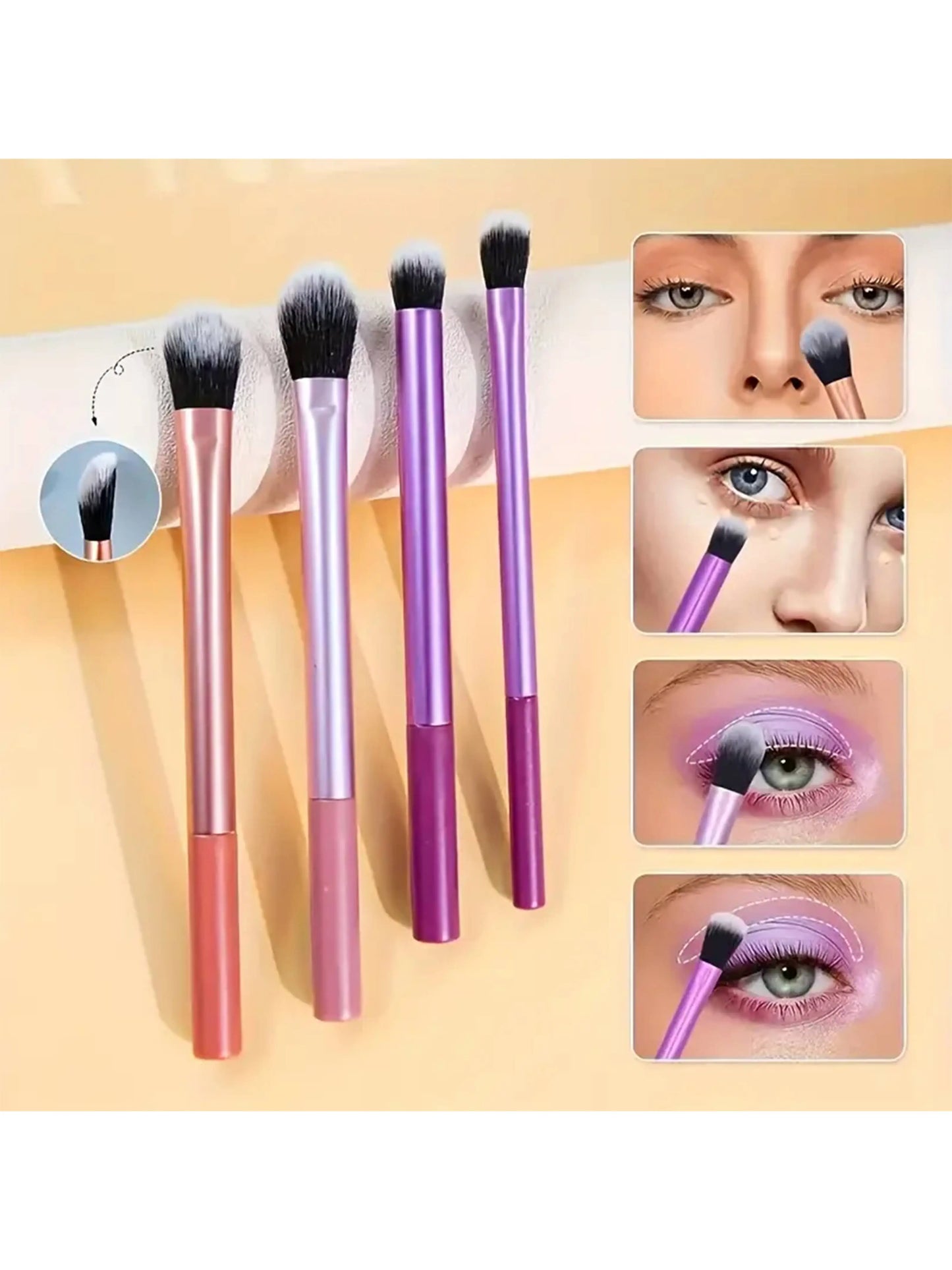 YasGlow™ Essential Makeup Brush Set