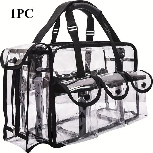 YasGlow™ Transparent Beauty Tote Bag
