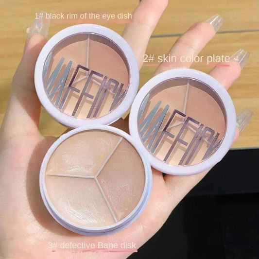 YasGlow™ Triple Cover Concealer Palette