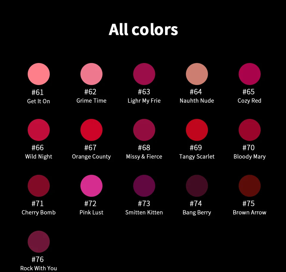 YasGlow™ Velvet Matte Lipstick