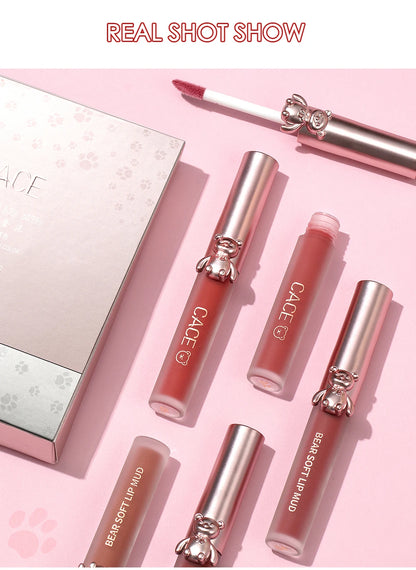 CACE Lipgloss Makeup liquid Lipstick Makeup Matte Long Lasting Waterproof Velvet Liquid Lip Stick Sexy Fashion Lips Make Up