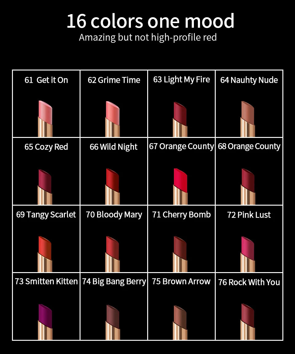 YasGlow™ Velvet Matte Lipstick