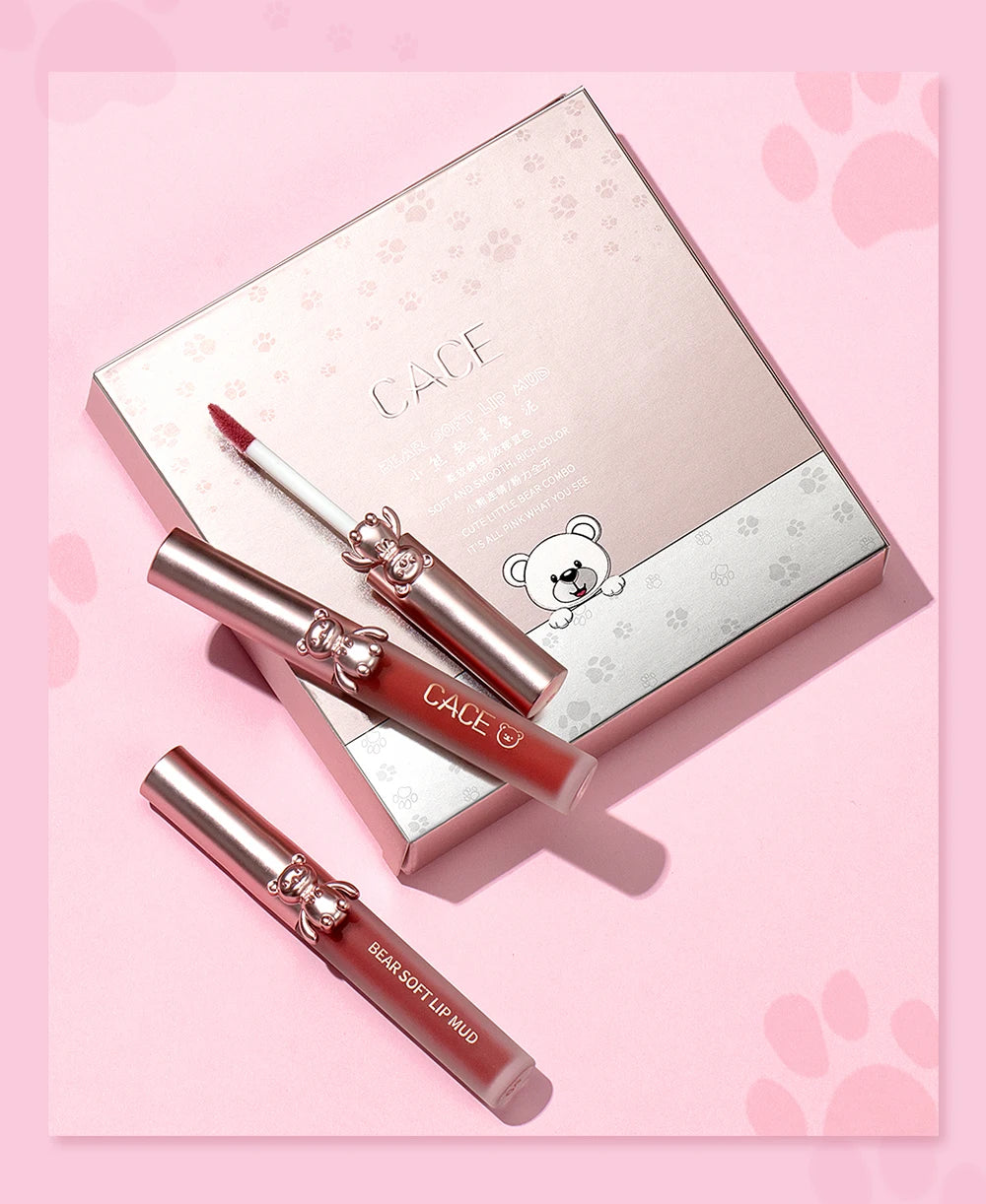 CACE Lipgloss Makeup liquid Lipstick Makeup Matte Long Lasting Waterproof Velvet Liquid Lip Stick Sexy Fashion Lips Make Up