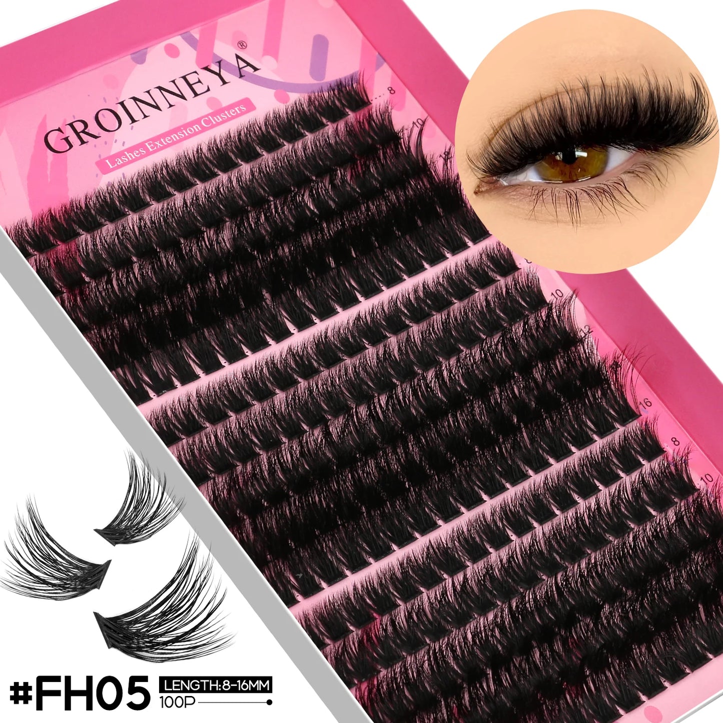 YasGlow™ Fluffy Wispy Lash Clusters
