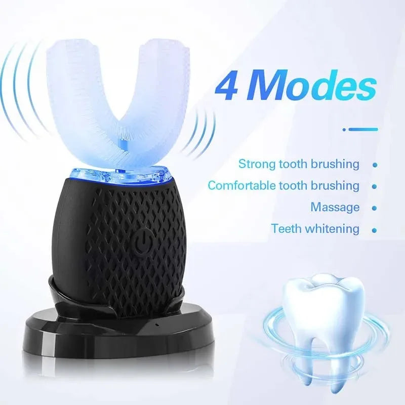 YasGlow™ Sonic 360 U-Shaped Toothbrush