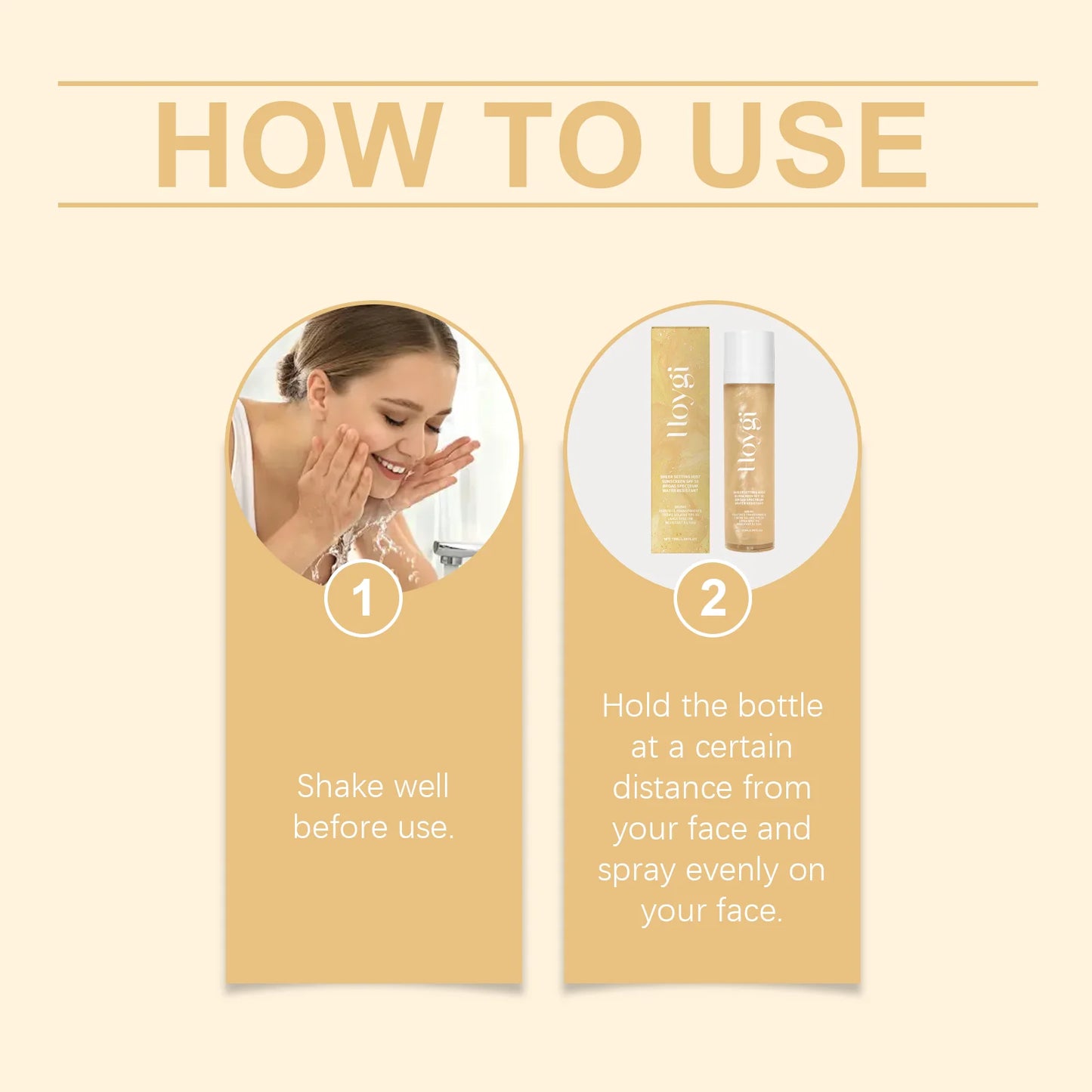 YasGlow™ SPF50+ Setting Spray