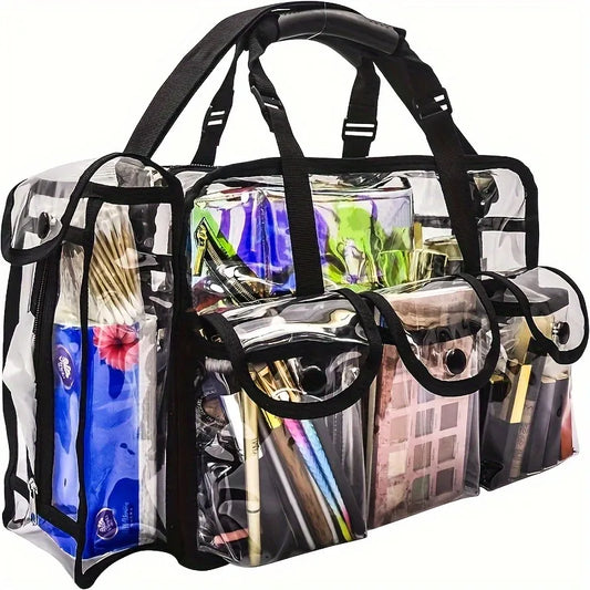 YasGlow™ Transparent Beauty Tote Bag