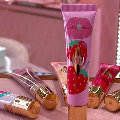 Charlotte Tilbury Unreal Lips Healthy Glow Nectar Oil Collagen Lip Bath Pillow Talk Lipstick Natural Shine Cosmetics Makeup Gift