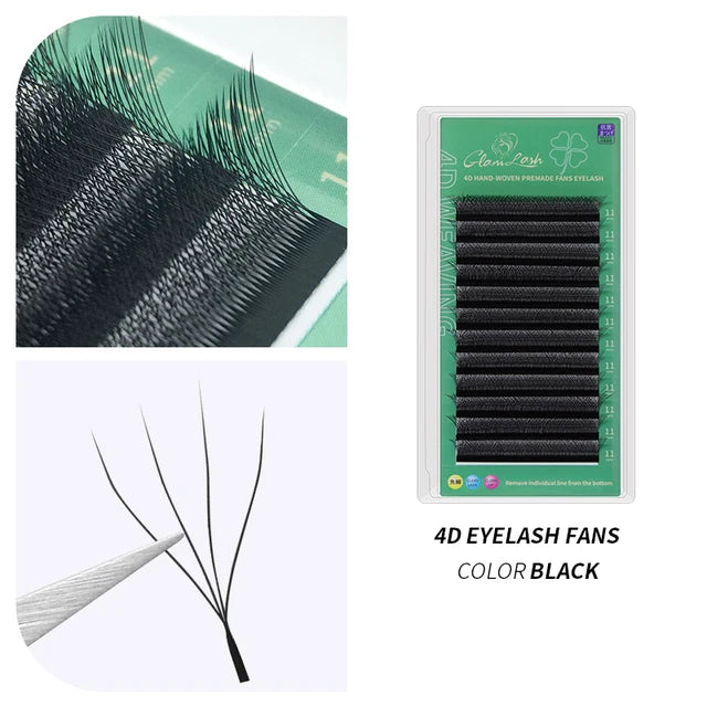 YasGlow™ W-Style Volume Lash Fans 4D/5D