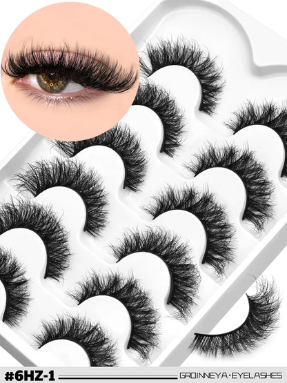 YasGlow™ 3D Fluffy Cat Eye Lashes