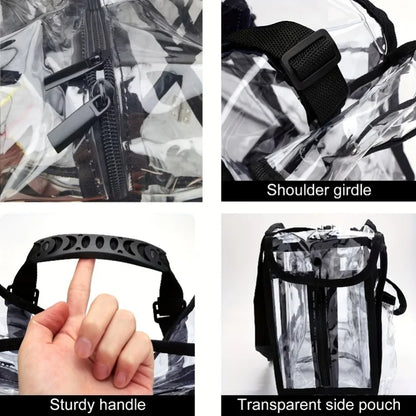 YasGlow™ Transparent Beauty Tote Bag