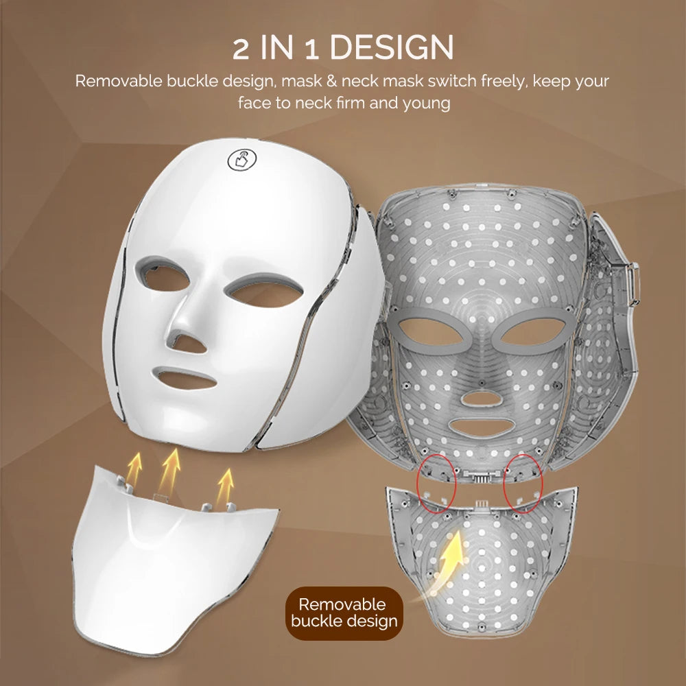 YasGlow™ LED Face & Neck Mask