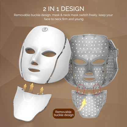 YasGlow™ LED Face & Neck Mask