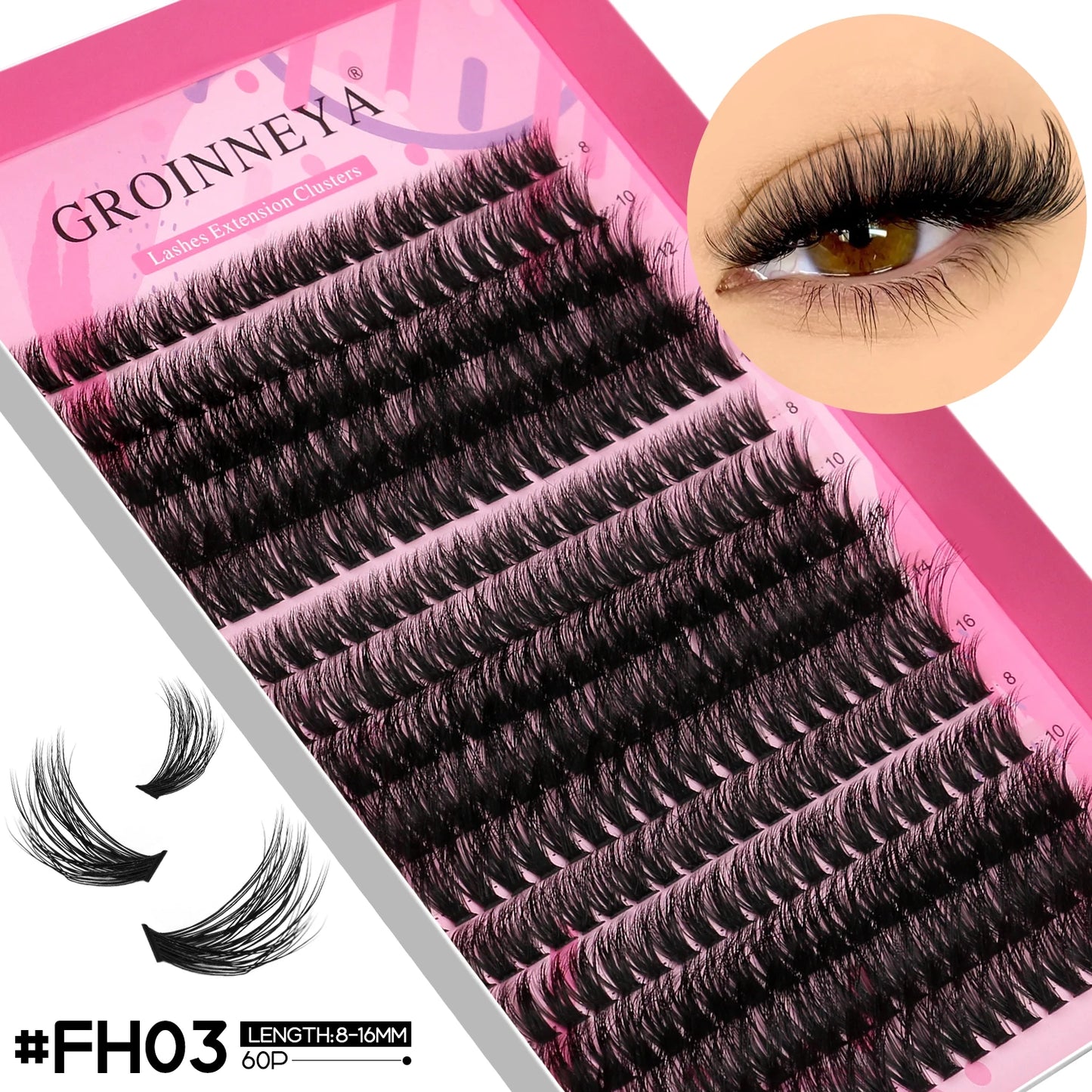 YasGlow™ Fluffy Wispy Lash Clusters