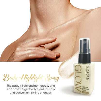 YasGlow™ Golden Shimmer Spray