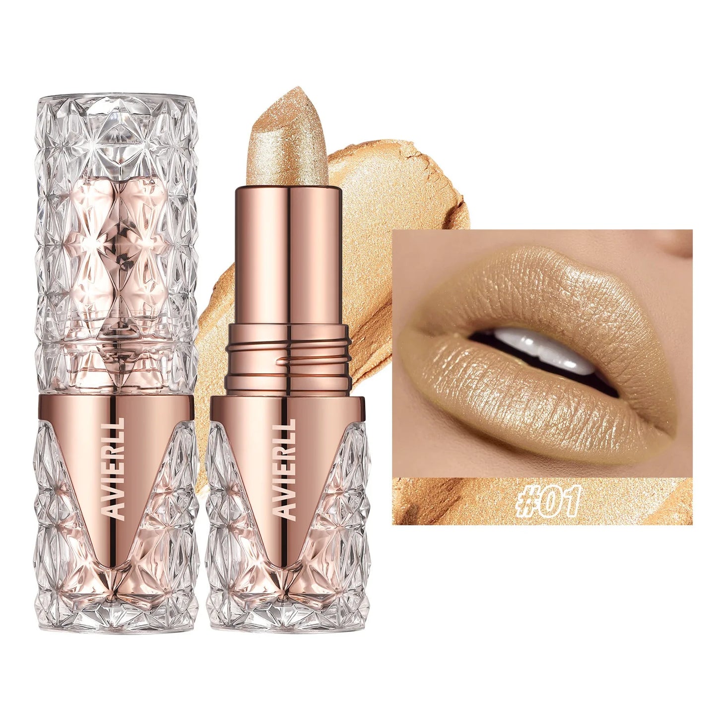 YasGlow™ Diamond Shimmer Lipstick