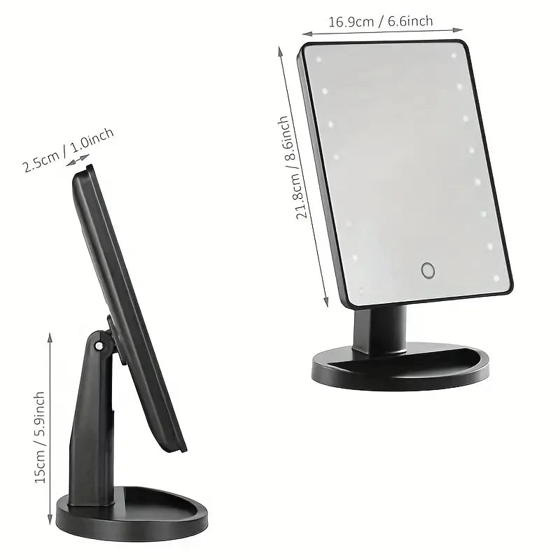 YasGlow™ LED Vanity Makeup Mirror