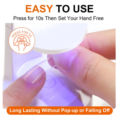 YasGlow™ Solid Nail Glue Gel