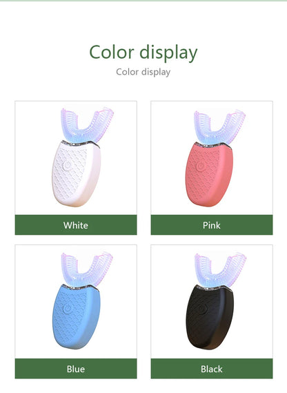 YasGlow™ Sonic 360 U-Shaped Toothbrush