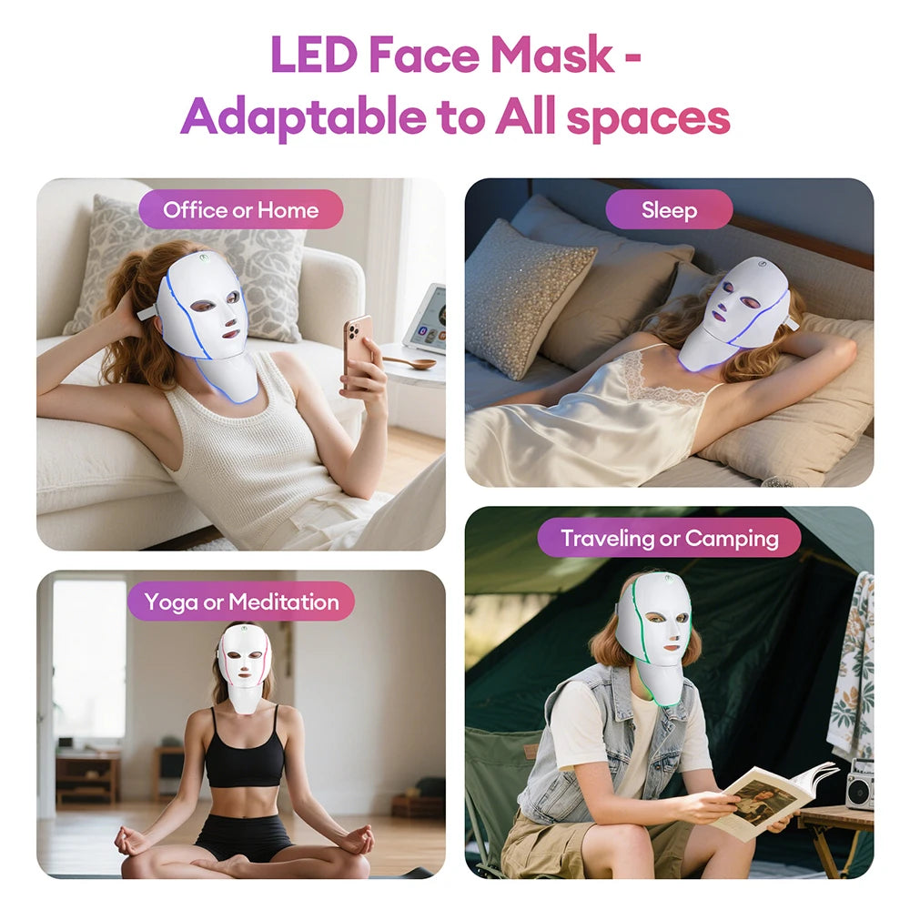 YasGlow™ LED Face & Neck Mask