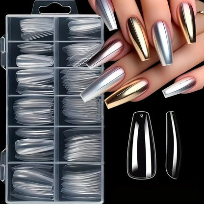 YasGlow™ Premium Press-On Nail Tips – 120 PCS