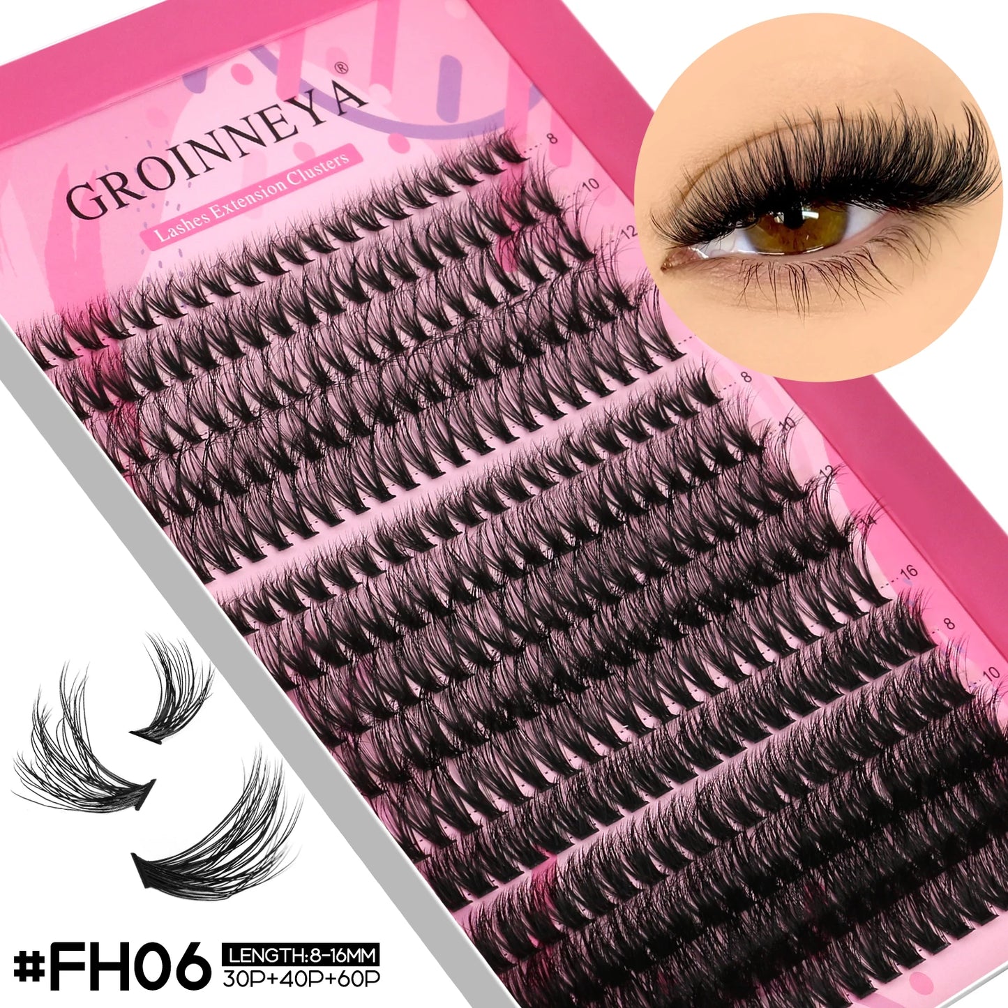 YasGlow™ Fluffy Wispy Lash Clusters