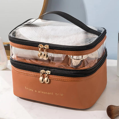 YasGlow™ Waterproof Travel Makeup Organizer