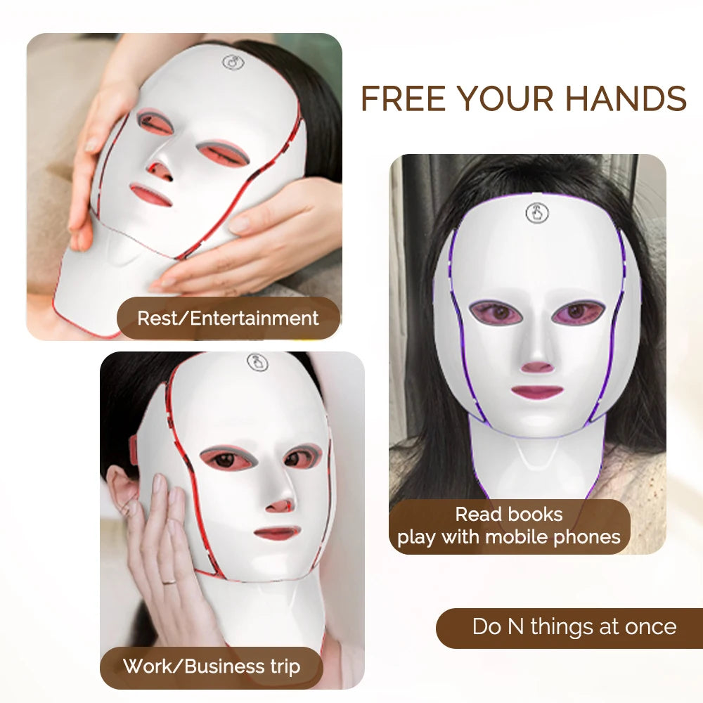 YasGlow™ LED Face & Neck Mask