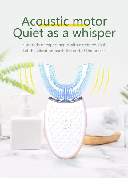 YasGlow™ Sonic 360 U-Shaped Toothbrush