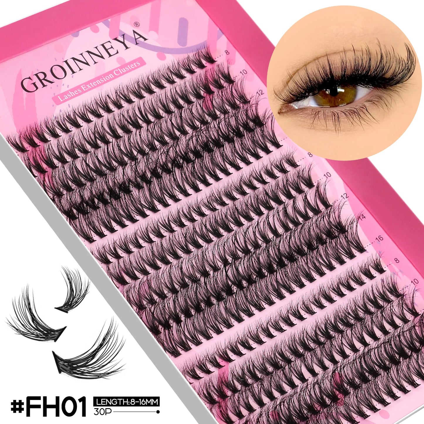 YasGlow™ Fluffy Wispy Lash Clusters