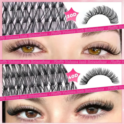 YasGlow™ DIY Lash Extension Kit – 800 PCS