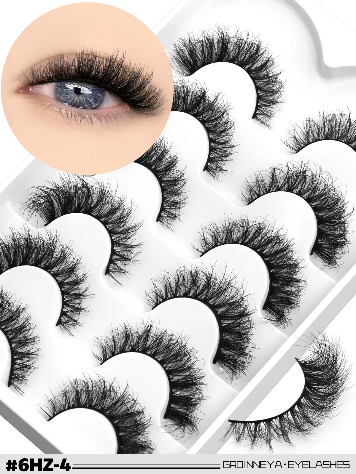 YasGlow™ 3D Fluffy Cat Eye Lashes