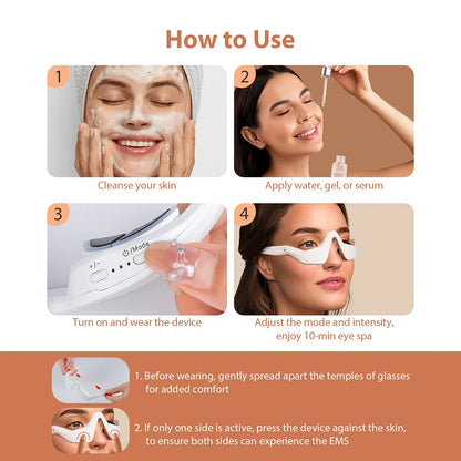 YasGlow™ EyeRelax Massager