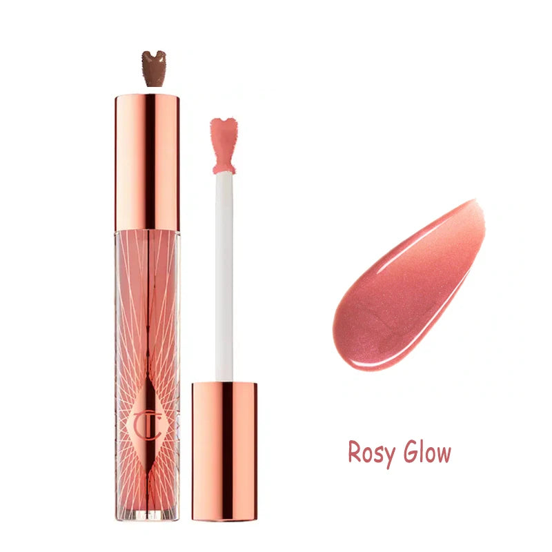 Charlotte Tilbury Unreal Lips Healthy Glow Nectar Oil Collagen Lip Bath Pillow Talk Lipstick Natural Shine Cosmetics Makeup Gift