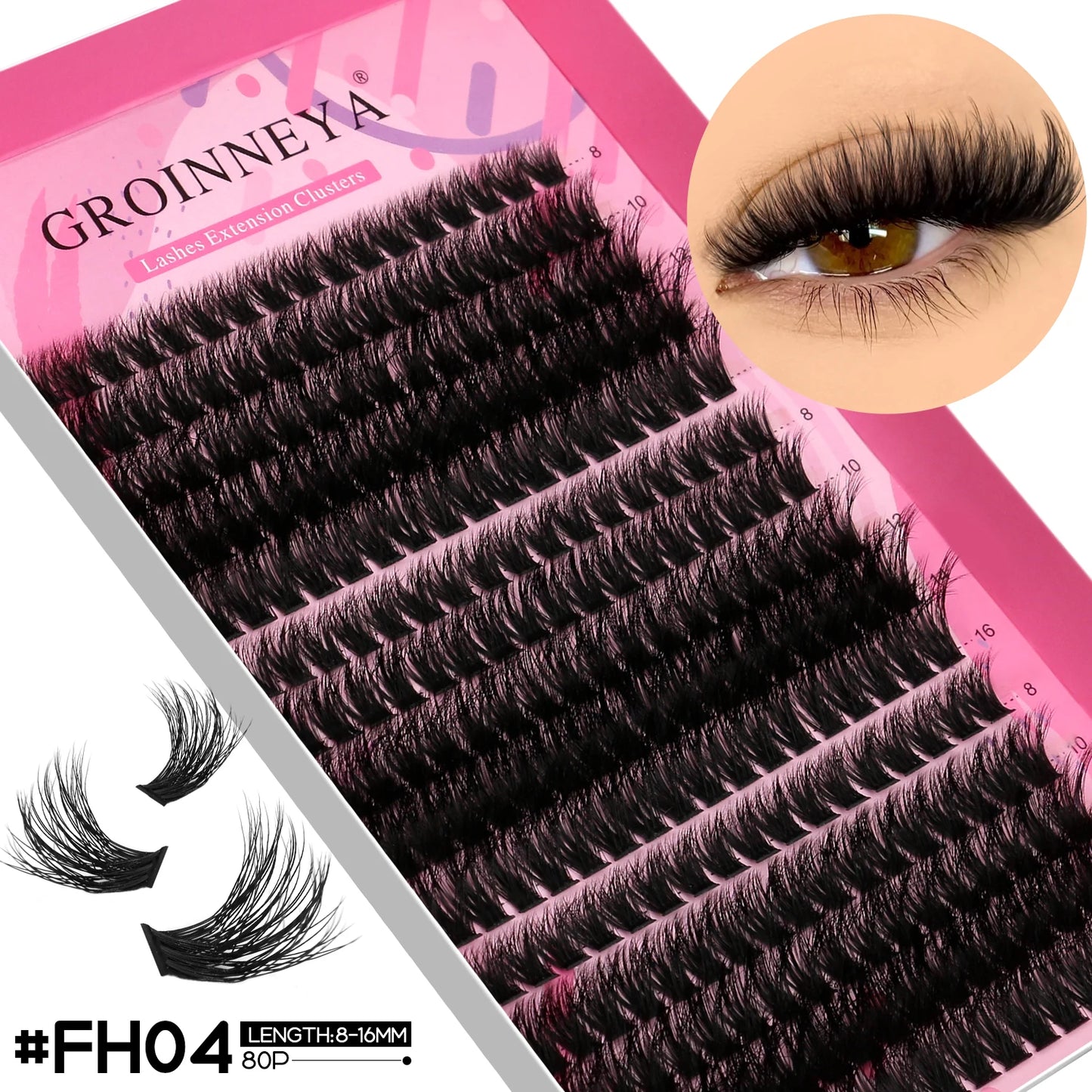 YasGlow™ Fluffy Wispy Lash Clusters
