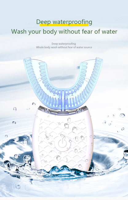 YasGlow™ Sonic 360 U-Shaped Toothbrush