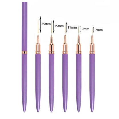 YasGlow™ Nail Art Brush Set