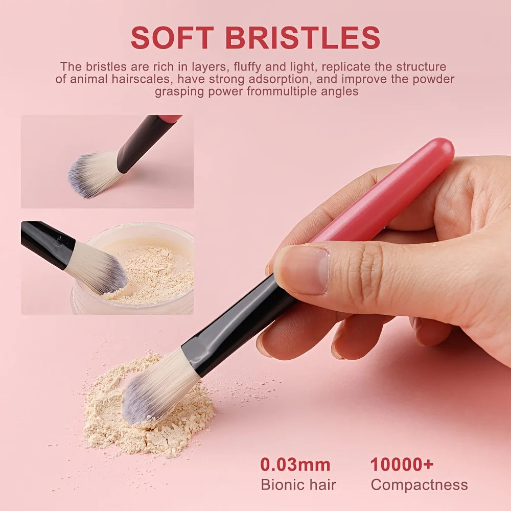 YasGlow™ 20-Piece Professional Makeup Brush Set