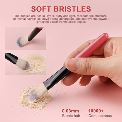 YasGlow™ 20-Piece Professional Makeup Brush Set