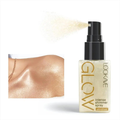 YasGlow™ Golden Shimmer Spray