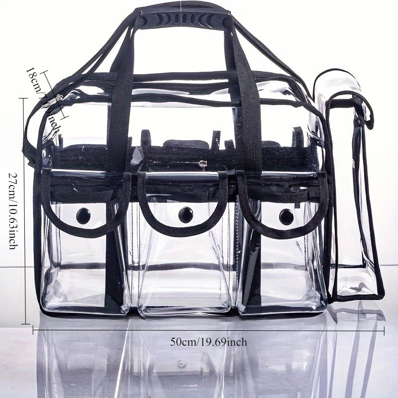 YasGlow™ Transparent Beauty Tote Bag
