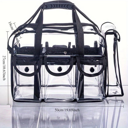 YasGlow™ Transparent Beauty Tote Bag