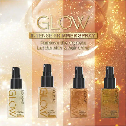 YasGlow™ Golden Shimmer Spray