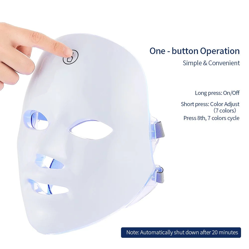 YasGlow™ LED Face & Neck Mask