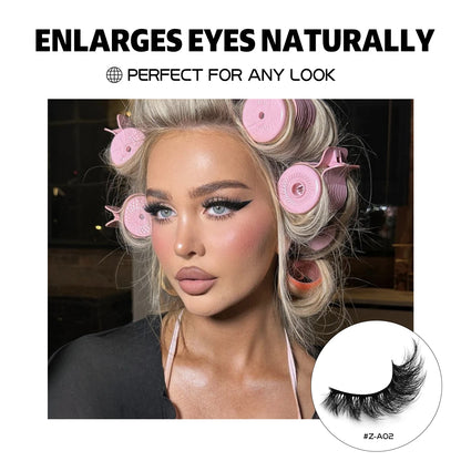 YasGlow™ 3D Fluffy Cat Eye Lashes