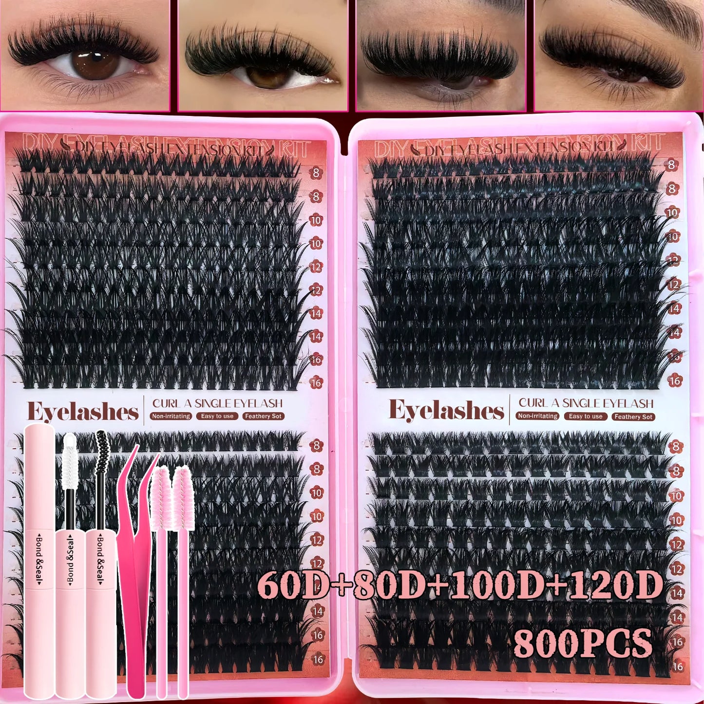 YasGlow™ Cluster Lashes Kit