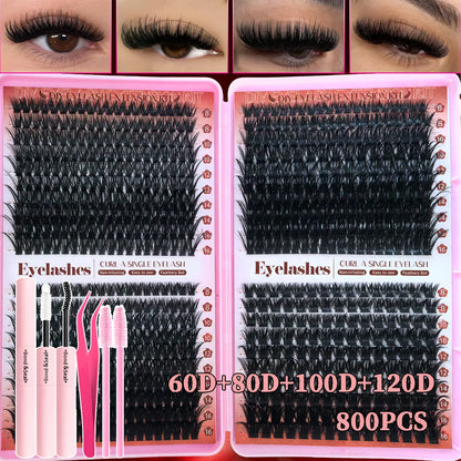 YasGlow™ Cluster Lashes Kit