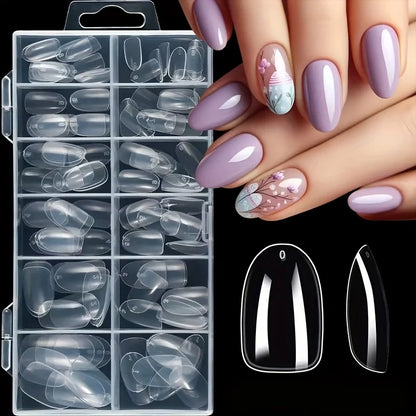 YasGlow™ Premium Press-On Nail Tips – 120 PCS
